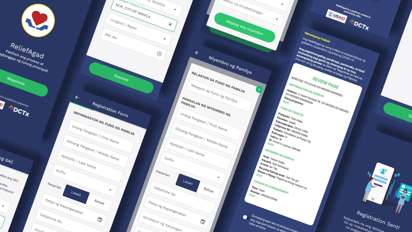 project preview for ReliefAgad